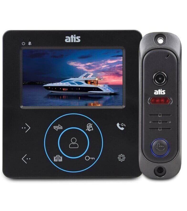 Комплект видеодомофона ATIS AD-480 B Kit box