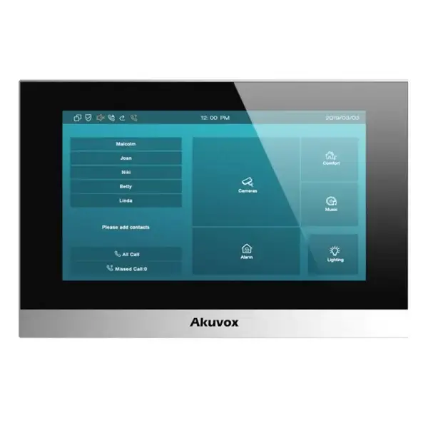 Akuvox C313WE - 7" IP домофон на Linux с Wi-Fi